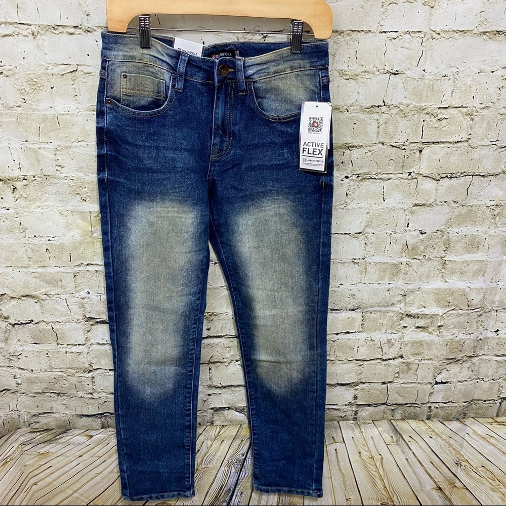 NWT Southpole Dark Wash Active Flex Skinny Jeans